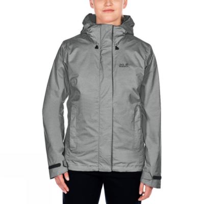 Chaquetas Jack Wolfskin Icy Arctic 3-in-1 Mujer - Gris - Chile UZE875614